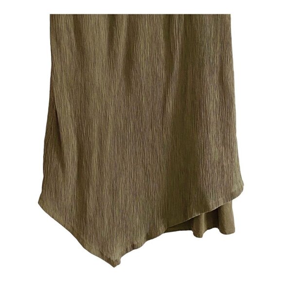 Pure Jill Textured mixed media dress, brown Size XS - Picture 11 of 12